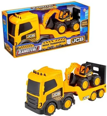 Obrázok produktu pre TEAMSTERZ JCB transportr s rpadlom - (hraka)