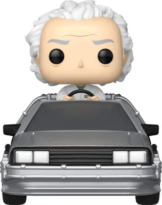 Image de Funko Pop! Rides Deluxe - Doc z DeLoreanem z Powrotu do Przeszłości Figurki