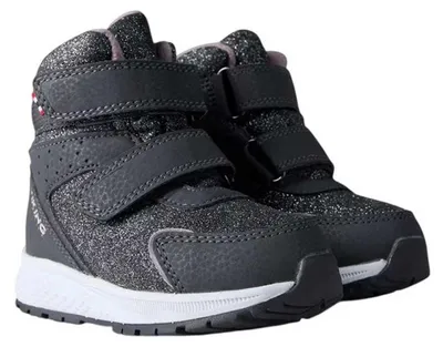 Produktbild von Viking - "Equip" Metallic Stiefel für Kinder, Wasserfest GT20800 (20 EU) (Holzkohle/Pink)