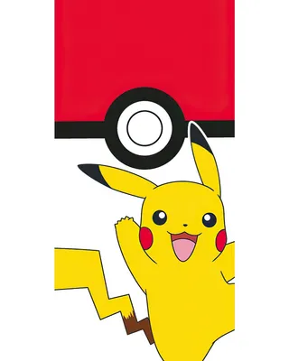 Produktbild von Carbotex POKEMON PIKACHU Strandtuch Badetuch Duschtuch 70x140cm  PIKA2230611