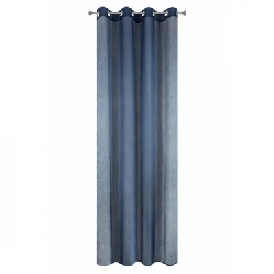 Produktbild von Eurofirany REBECCA Gardine 140x250 Ösen Marineblau