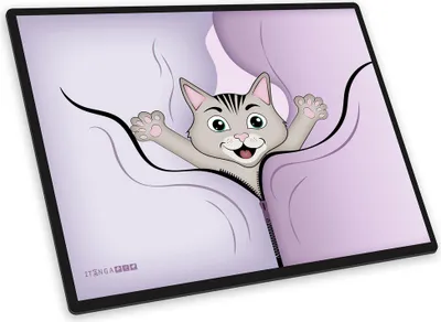 Produktbild von itenga Schreibunterlage V1 - Serie Funny animals - KATZE