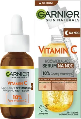 Zdjęcie produktu dla Garnier Skin Naturals Vitamin C serum na noc 30ml