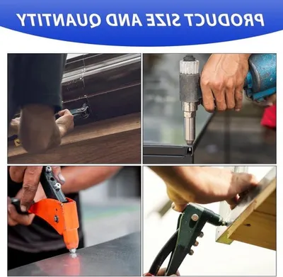300 Stück Blindnieten Aluminium Popnieten 4 x 10 mm für Metallverbindungen und Konstruktionen