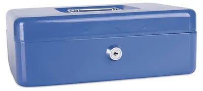 Obrázek produktu pro Pokladna kovová Donau 250x180x90 L modrá