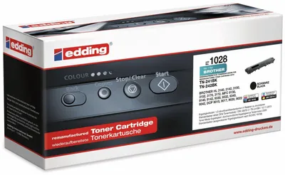 Produktbild von Edding EDD-1028, 2500 Seiten, Schwarz, 1 Stück(e)