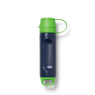 Image de LifeStraw Peak Series - Solo Personal Water Filter - Filtre à eau personnel à paille pour la randonnée, le camping, les voyages, la survie et la préparation aux situations d'urgence. E