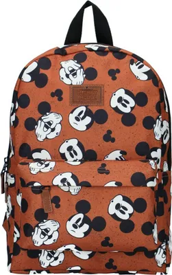 Obrázok produktu pre Hnedý chlapčenský ruksak Mickey Mouse