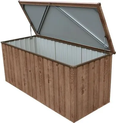 Produktbild von Duramax Metall Gerätebox Garten Aufbewahrungsbox Kissenbox 770 l, 174 x 73 x 73 cm