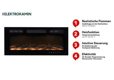 Produktbild von MIRJAN24 TV-Lowboard Hilafin 2K EF mit Kamin, TV-Schrank mit zwei Klappe, Realistische LED-Flamme (Farbe: Sandbeige / Sandbeige + Gold)