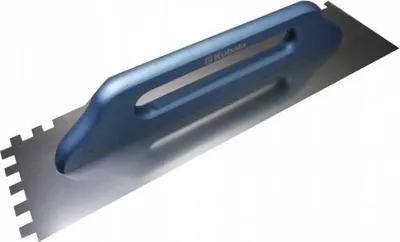 Obrázok produktu pre Stierka z nehrdzavejúcej ocele, zub 12 mm, 480 x 130 mm, drevená rukoväť M