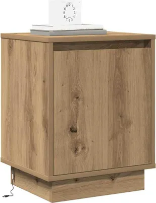 Immagine prodotto di vidaXL Comodino 2 pezzi Rovere artigianale 39 x 34,5 x 50 cm Materiale a base di legno