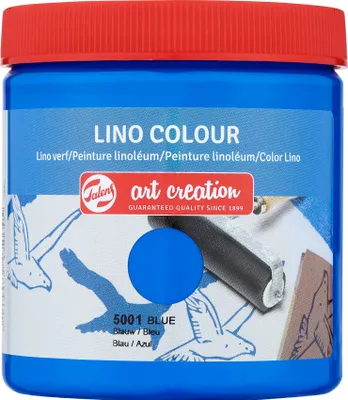 Produktbild von Talens Art Creation Linoleumfarbe Flasche 250 ml Blau 5001