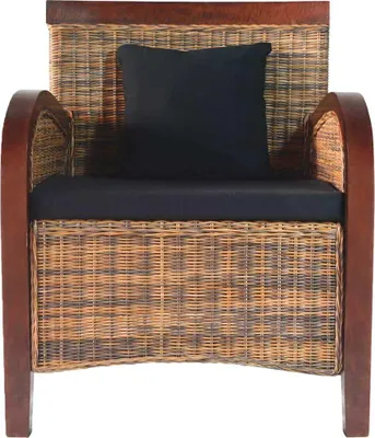 Produktbild von vidaXL Sessel Rattan Handgeflochten
