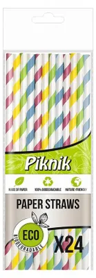 Immagine prodotto di Kuchcik 4086 Cannucce di carta ECO 24 pz.