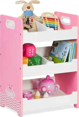 Produktbild von relaxdays Kinderregal mit 5 Fächern