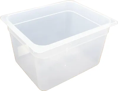 Produktbild von 1 Stück GN-Behälter 1/2 200 mm aus Polypropylen Transparent Gastronormbehälter