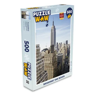 Obrázok produktu pre MuchoWow® Puzzle 500 ks New York - Empire State Building - panoráma