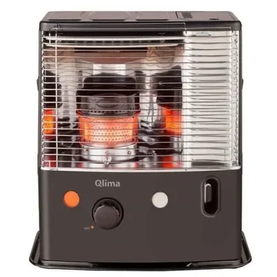 Zdjęcie produktu dla Qlima Qlima R7327SC-2 - Piec na drewno do ogrzewania olejowego, z zabezpieczeniem CO2 i mocą 2,7 kW, piece off-grid