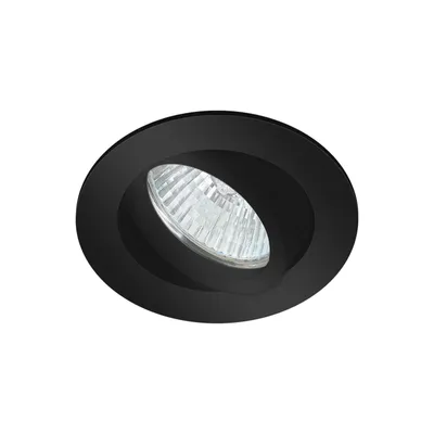 Produktbild von Arcchio Downlight Zyron, schwarz, Ø 8,2 cm