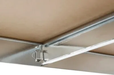Produktbild von Schwerlastregal Schulte verzinkt 180x90x45 cm Stecksystem 5 Holzböden aus MDF Tragkraft 1400 kg