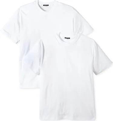 Produktbild von Schiesser Herren 2PACK T-shirt weiss S