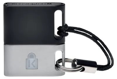 Produktbild von Kensington VeriMark Guard USB-C Fingerprint Security Key - FIDO2, WebAuthn/CTAP2, & FIDO U2F, 40 g, 40 g, 80 mm, 20 mm, 134 mm, Grau