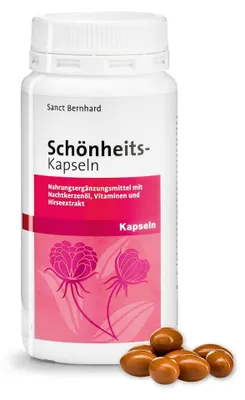 Produktbild von SchönheitsKapseln Vitamine für die Schönheit 200 Kapseln Kräuterhaus Sanct Bernhard KG