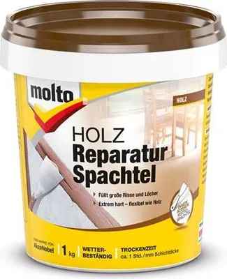 Produktbild von Molto Holz Reparatur-Spachtel 1 kg