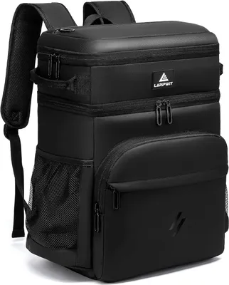 Obrázok produktu pre Chladiaci batoh 34x22x45 cm, 54 plechoviek, dvojvrstvový, netečúci, na kempovanie