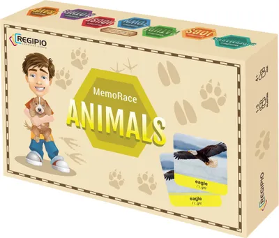 Produktbild von Geme MemoRace Tiere – REGIPIO