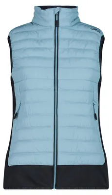 Productafbeelding van CMP Unlimitech Damen Hybride PrimaLoft Vest, blauw, maat 40