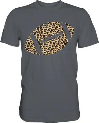 Produktbild von Leopard American Football T-Shirt – Dark Grey / XL
