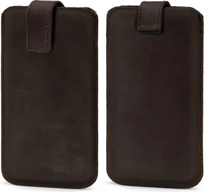Produktbild von ROYALZ Tasche für Sony Xperia XZ1 Compact Ledertasche Hülle Case Schutztasche Leder Handyhülle Tasche Schutzhülle Sleeve Vintage