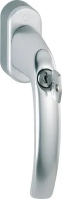 Obrázok produktu pre Okenná kľučka Atlanta 0530S/US952 Alu.F1/naturalf.32-42mm lock.HOPPE