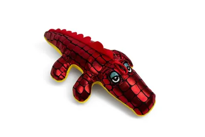 Produktbild von Plüschtier Krokodil 20 cm rot – Weiches Kuscheltier, Stofftier