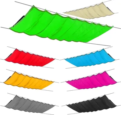 Produktbild von Sonnensegel einziehbares Pergola Markise Wasserdicht Sonnenschutz Garten verstellbar 100% Schutz vor UV-Strahlungen (B:300cm L:400cm, Grün