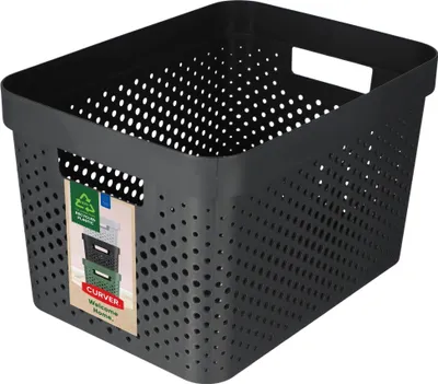 Image de Panier de rangement - Boîte de rangement - Taille S - Noir