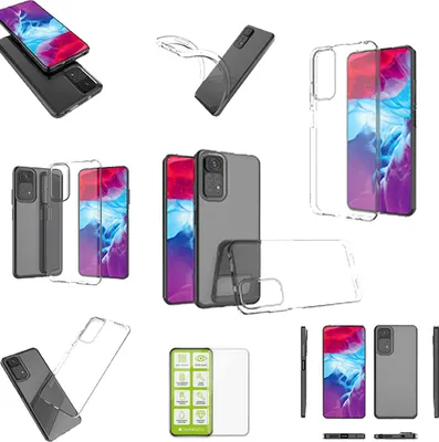 Image de Pour Xiaomi Redmi Note 11S / 11 4G : coque en silicone TPU + étui en verre H9