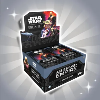 Immagine prodotto di Star Wars Unlimited: Ashes of the Empire, confezione da esposizione (in inglese)