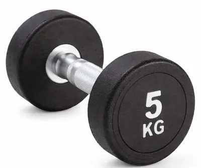 Immagine prodotto di Manubrio da 5 kg, ovale, nero