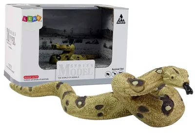 Produktbild von Lean Toys Sammelfigur Boa constrictor Schlange Tiere der Welt