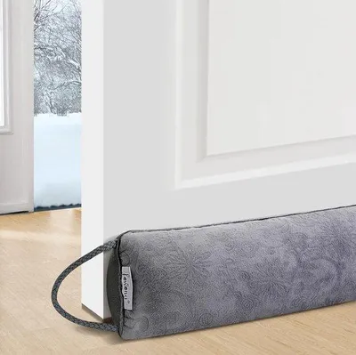 Produktbild von Famanu Türdichtungsstopper 87 x 10 cm - graue, waschbare Isolierung