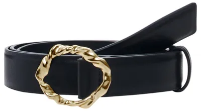 Productafbeelding van Desigual leren riem uit de accessoirecollectie, zwart, 90