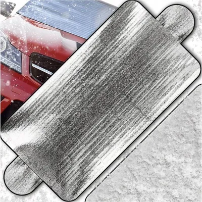 Produktbild von Auto Windschutzscheibenabdeckung 200x70 cm Sonnenschutz UV Schutz Grau Universal Für Pkw Und Transporter