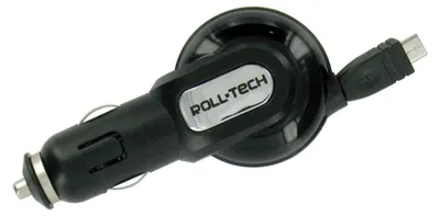 Image de Roll-Tech, Chargeur de batterie Mini Usb - 1000 mA - 12/24V