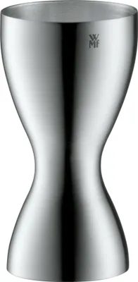Produktbild von WMF Loft Barmaß mit 2 Einheiten, 2 cl & 4 cl, kleiner Messbecher für exaktes Dosieren, Cromargan Edelstahl mattiert, spülmaschinengeeignet