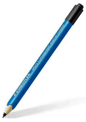 Produktbild von STAEDTLER Mars Lumograph digital Jumbo 100% PEFC + 5 Spitzen