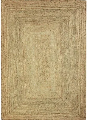 Produktbild von Geflochtener Teppich aus Naturjute 50x80