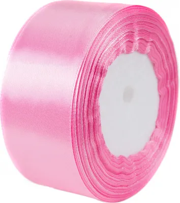 Image de Dekolo Satin  Noeud  Mariage  Ruban de satin Ruban cadeau Ruban à nœuds Anniversaire Décoration Rouleau de 38 mm x 32 m Rose pâle